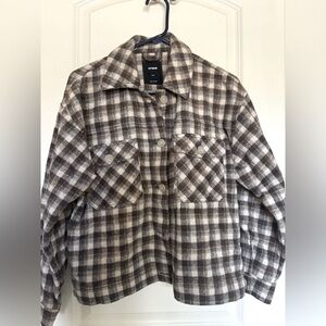 Flannel jacket. Women’s size small. By cotton on.
